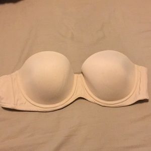 Strapless bra